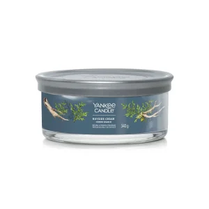 Vela Tumbler 5 Pavios Bayside Cedar Yankee Candle