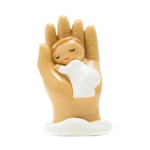 Anjo Protector Branco - Bebé na Mão Little Drops of Water