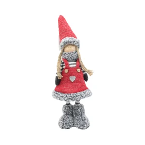 Boneco de Natal Menina 43cm