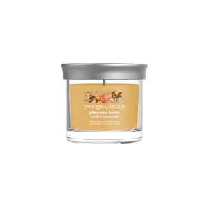 Vela Tumbler Glistening Leaves Yankee Candle
