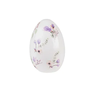 Ovo Decorativo com Flores