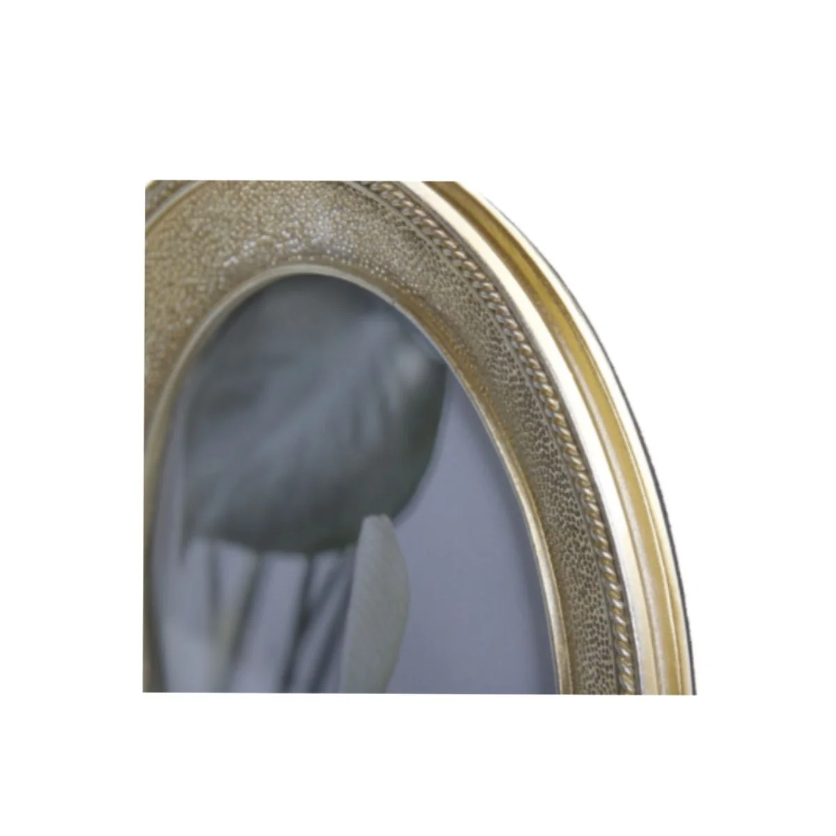 Moldura Oval Dourada 15x20cm - Image 3