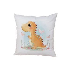 Almofada Dinossauro Laranja