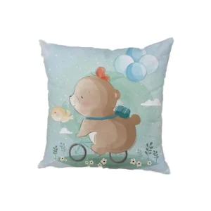 Almofada Urso Bicicleta