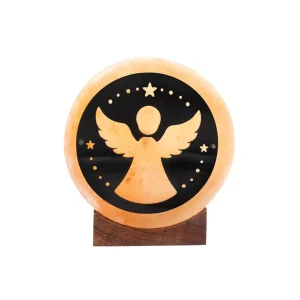 Candeeiro de Sal Anjo com Base USB 1,20kg