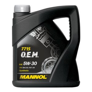 ÓLEO MANNOL 7715 OEM VW AUDI SKODA 5W30 5L