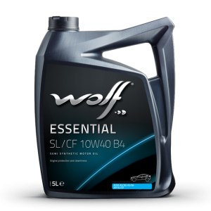 OLEO MOTOR WOLF ESSENTIAL SL/CF 10W40 B4 5L