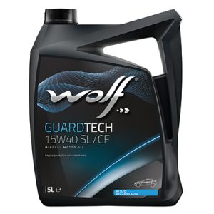 OLEO MOTOR WOLF GUARDTECH 15W40 SL/CF 5L
