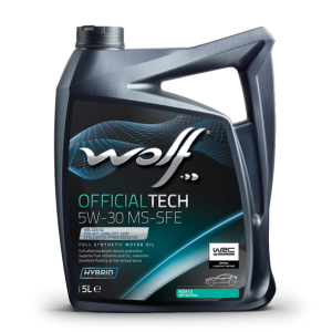 OLEO MOTOR WOLF OFFICIALTECH 5W-30 MS-SFE 5L