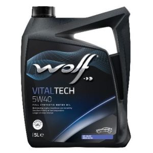 OLEO MOTOR WOLF VITALTECH 5W40 5L